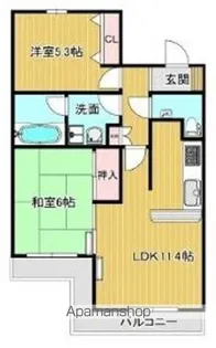 ランビニオン【2階】の間取り