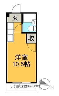 レジデンス優美Ⅰ【4階】の間取り