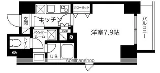 スカイコート蔵前Ⅱ【3階】の間取り