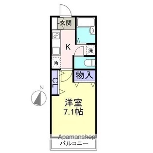 マウント・ゴリ【202号室】の間取り
