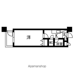 TKビル【7階】の間取り