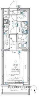 東京都中野区江原町1丁目【マンション】の間取り