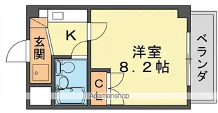 レイクシティ上笠二番館【3階】の間取り