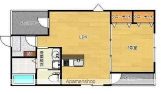 STAGE南行徳【202号室号室】の間取り
