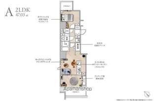 S-RESIDENCE浅草diverse【2階】の間取り