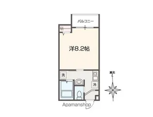 MELDIA東青梅【3階】の間取り