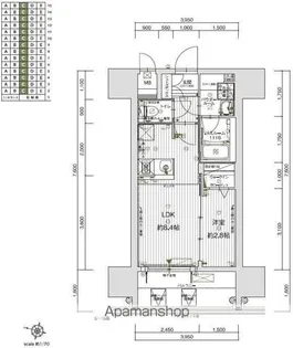 グランフォーレ久留米駅プレミア【3階】の間取り