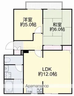 コーポシルフ【2階】の間取り