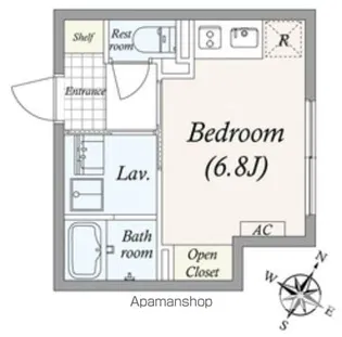 GRAN PASEO阿佐ヶ谷Ⅲ【1階】の間取り