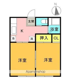 AHハイツ【101号室】の間取り