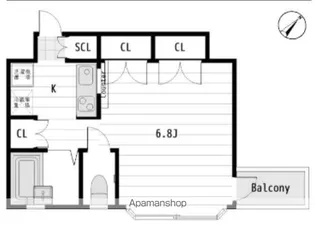 ロミオ&ジュリエットⅡ【2階】の間取り