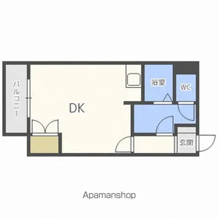 ロイヤルハイツ【2階】の間取り