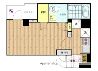 アリーチェ文京根津【5階】の間取り