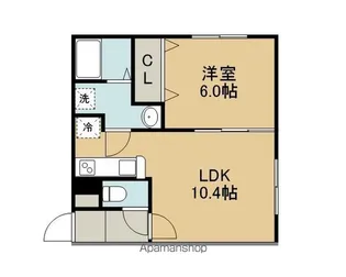 仮)朝日町2丁目7−3MS【403号室】の間取り