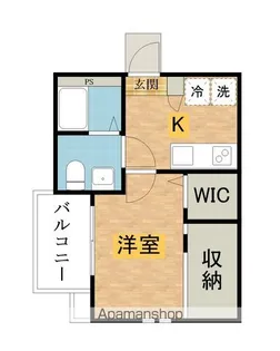 KEIAI RESIDENCE 北野【3階】の間取り