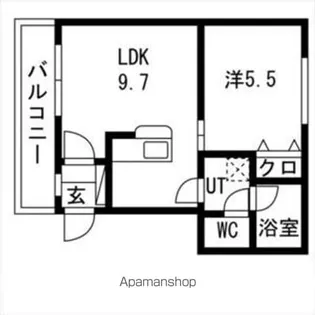 GRAND COURAGE【4階】の間取り
