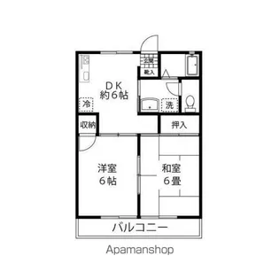 サンガーデン・A【1階】の間取り