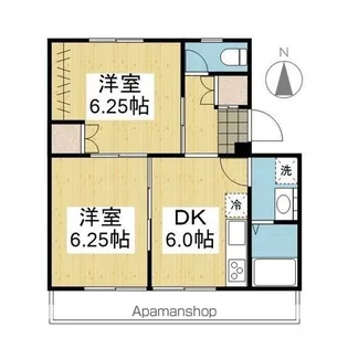 アルト堀江 3号棟【102.号室】の間取り