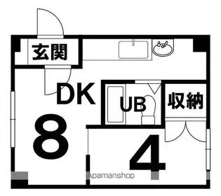八重洲ビル【403号室】の間取り