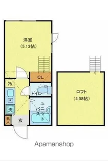 CAPE COD杉田【2階】の間取り