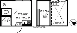 フェリススプリング【1階】の間取り