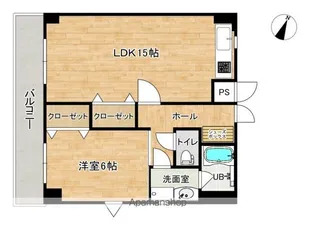 古江駅前ビル【503号室号室】の間取り