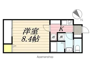 アルファリンデン【1階】の間取り