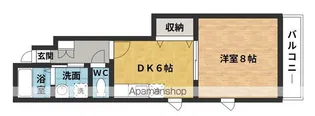 SHARON(シャロン)B【1階】の間取り