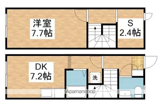 コスモコルテ【1階】の間取り