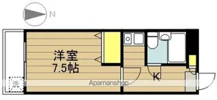 ネオコーポ市川【203号室】の間取り
