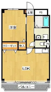 ヴィラサンテ【4階】の間取り