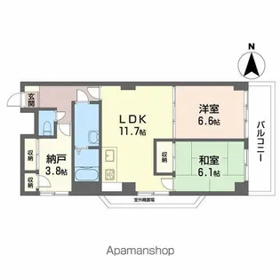 MAISON GOTOH【4階】の間取り