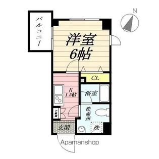 ソレーユ横濱大口【5階】の間取り