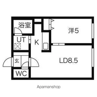 ORSA【4階】の間取り
