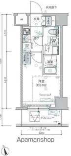 ヴァローレ松戸フィーロ【10階】の間取り