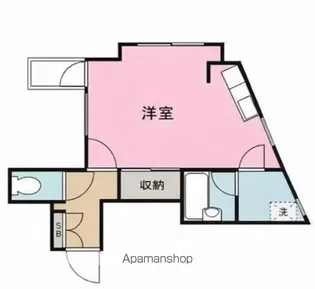 アトムズビル【4階】の間取り