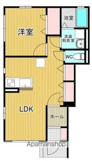 ラルーチェ【1階】の間取り