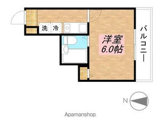 ドミノ石山【302号室】の間取り