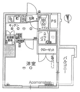 スカイコート神田須田町【7階】の間取り