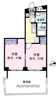 セ・ジョリ高円寺【1階号室】の間取り
