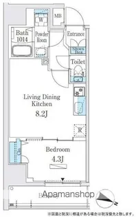 プライムブリス板橋本町【7階】の間取り