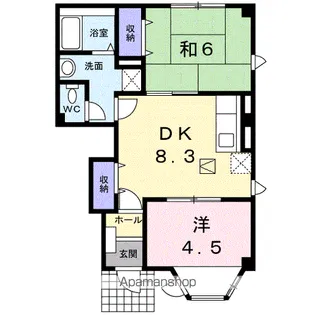 サン・マルコ【1階】の間取り