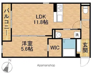 グランヒルズ鴨江【2階】の間取り