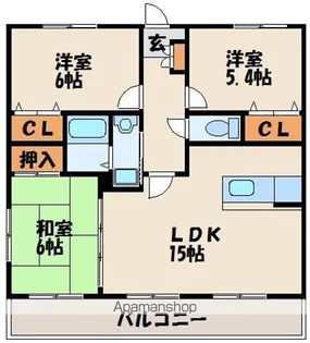 桜ガーデンヒルズ【1階】の間取り
