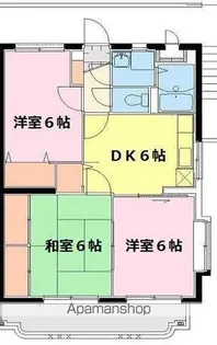 ケイアイビル【101号室】の間取り