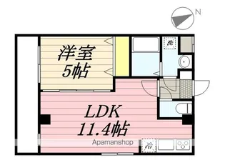 ALBION新検見川【3階】の間取り