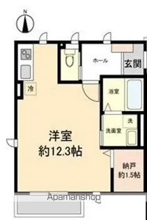 ディアコートK【1階】の間取り