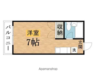 アプローズ【207号室】の間取り