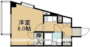 ダイアパレス函館南部坂【801号室】の間取り
