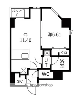 TRADIS森下【9階】の間取り
